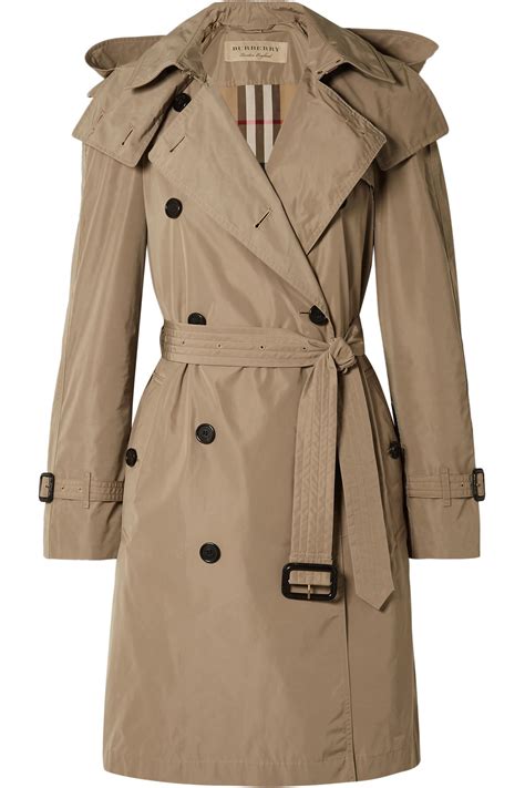 veste burberry femme|burberry shell trench coat.